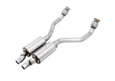 AWE Resonated Downpipes for Audi 3.0T - Primary