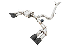 AWE SwitchPath™ Exhaust for Audi 8V S3 - Diamond Black Tips, 102mm - Primary