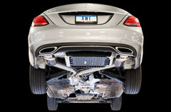 AWE Touring Edition Exhaust for Mercedes-Benz W205 C300 - Mounted