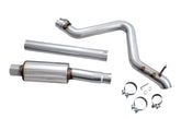 AWE Tread Edition Catback Single-Side Exhaust for Jeep JT 3.6L - Diamond Black Tip - out of package