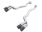 AWE Track Edition Axleback Exhaust for BMW F90 M5 - Diamond Black Tips - Primary