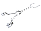 AWE Track Edition Catback Exhaust for BMW F90 M5 - Chrome Silver Tips - Primary