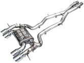 AWE SwitchPath™ Exhaust for BMW G87 M2 - Chrome Silver Tips - out of package
