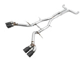 AWE Track Edition Cat-back Exhaust for Gen6 Camaro SS / ZL1 / LT1 - Non-Resonated - Diamond Black Tips (Quad Outlet) - Primary
