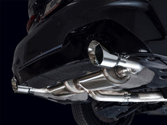 AWE Touring Edition Axle Back Exhaust for BMW G2X 330i/430i - Chrome Silver - Mounted
