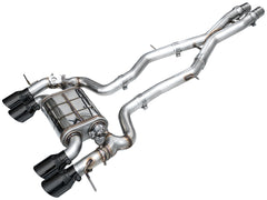 AWE SwitchPath™ Exhaust for BMW G87 M2 - Diamond Black Tips - Primary