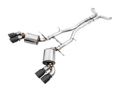 AWE Touring Edition Cat-back Exhaust for Gen6 Camaro SS / ZL1 / LT1 - Resonated - Diamond Black Tips (Quad Outlet) - Primary