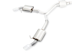 AWE Touring Edition Exhaust for B9 A4, Dual Outlet - Chrome Silver Tips (includes DP) - out of package