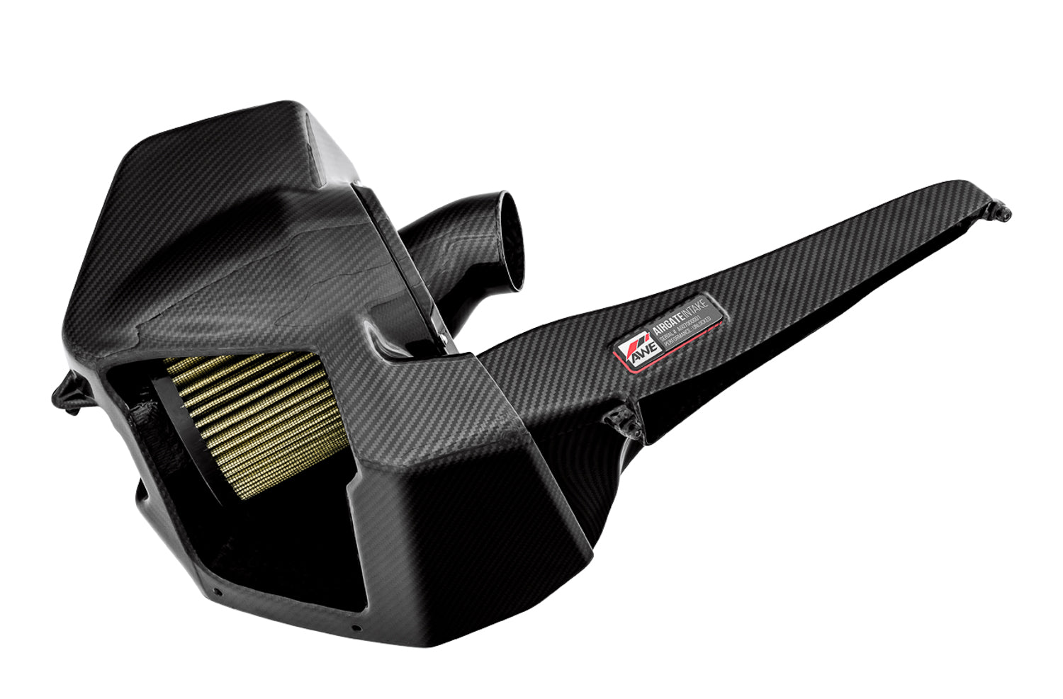 AWE AirGate™ Carbon Fiber Intake for Audi B9 3.0T / 2.9TT - With Lid - Primary