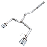 AWE Track Edition Exhaust for VA / GV WRX / STI Sedan - Chrome Silver Quad Tips (102mm) - Primary