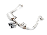 AWE SwitchPath™ Exhaust for Porsche 718 Boxster / Cayman (PSE Only) - Chrome Silver Tips - Primary