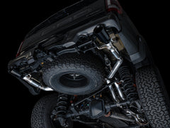 AWE SwitchPath™ Exhaust for Gen 3 Raptor - Diamond Black Tip - Mounted
