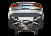 AWE Touring Edition Exhaust for Audi C7 A6 3.0T - Dual Outlet, Chrome Silver Tips - Mounted