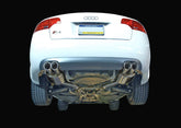 AWE Track Edition Exhaust for Audi B7 S4 - Chrome Silver Tips - Primary
