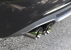 AWE Touring Edition Exhaust for B8/B8.5 A4 2.0T - Single Side, Chrome Silver Tips - out of package