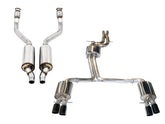 AWE Touring Edition Exhaust System for B8/8.5 S5 Cabrio (Exhaust + Resonated Downpipes) - Diamond Black Tips - Primary