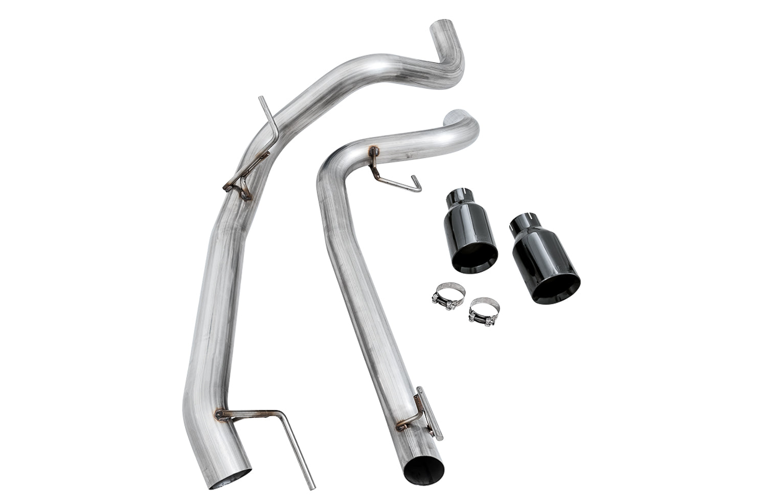 AWE Tailpipe Conversion Kit for Ford Raptor - Diamond Black 5" Tips (AWE 2FG/1FG required) - Primary