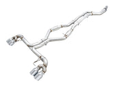 AWE Track Edition Exhaust for G2X M340i / M440i - Chrome Silver Tips - Primary