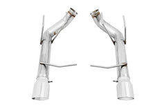 AWE Track Edition Axle-back Exhaust for the S197 Ford Mustang GT - Chrome Silver Tips - out of package