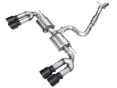 AWE Touring Edition Exhaust for Audi 8Y S3 - Diamond Black Tips - Primary