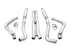 AWE Track Edition Exhaust for 15+ Challenger 6.4 / 6.2 SC - Stock Tips - out of package
