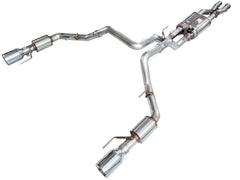 AWE SwitchPath™ Exhaust for Gen 3 Raptor R - Chrome Silver Tips - Primary