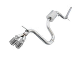 AWE Track Edition Exhaust for VW MK7 Golf 1.8T - Chrome Silver Tips (90mm) - Primary