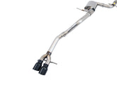 AWE Track Edition Exhaust for MK6 Jetta 1.4T - Diamond Black Tips - Primary