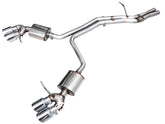 AWE Touring Edition Catback Exhaust for '19-'21 Porsche Macan 3.0T/2.9TT - Chrome Silver Tips - Primary