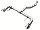 AWE Track Edition Axleback Exhaust for BMW G2X 330i/430i - Chrome Silver - Primary