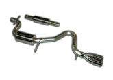AWE Performance Cat-back Exhaust for Golf / Rabbit 2.5L - Chrome Tips - Primary