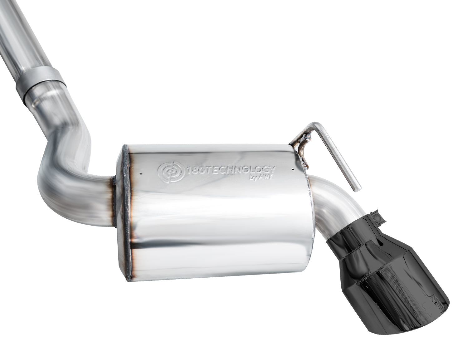 AWE Touring Edition Exhaust for Nissan Z - Diamond Black Tips - out of package