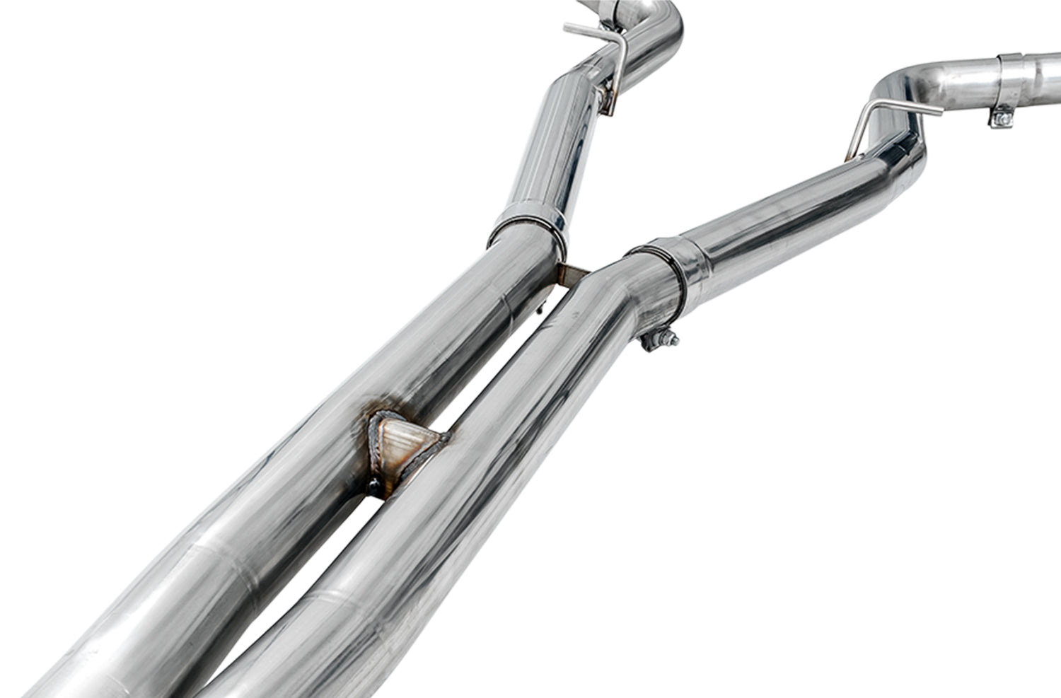 AWE Touring Edition Exhaust for 17+ Charger 5.7 - Chrome Silver Tips - out of package