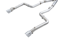 AWE Track Edition Exhaust for 17+ Charger 5.7 - Chrome Silver Tips - out of package