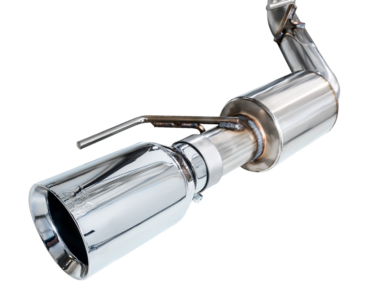 AWE SwitchPath™ Exhaust for Gen 3 Raptor R - Chrome Silver Tips - out of package
