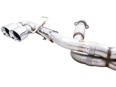 AWE Track Edition Exhaust for C8 Corvette -- Chrome Silver Tips - out of package