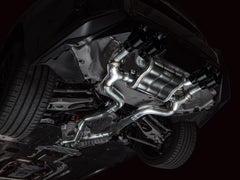AWE   SwitchPath™ Exhaust for BMW G87 M2 - Diamond Black Tips - Mounted