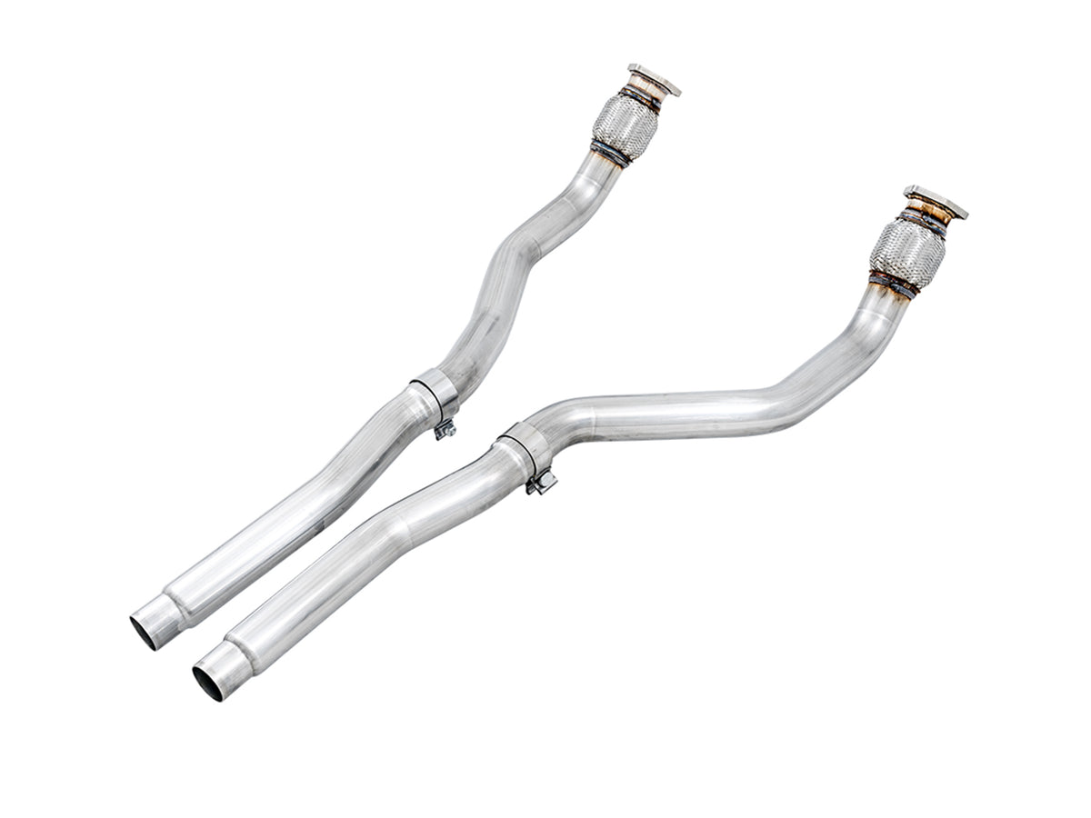 AWE Non-Resonated Downpipes for Audi B8 RS5 - Primary