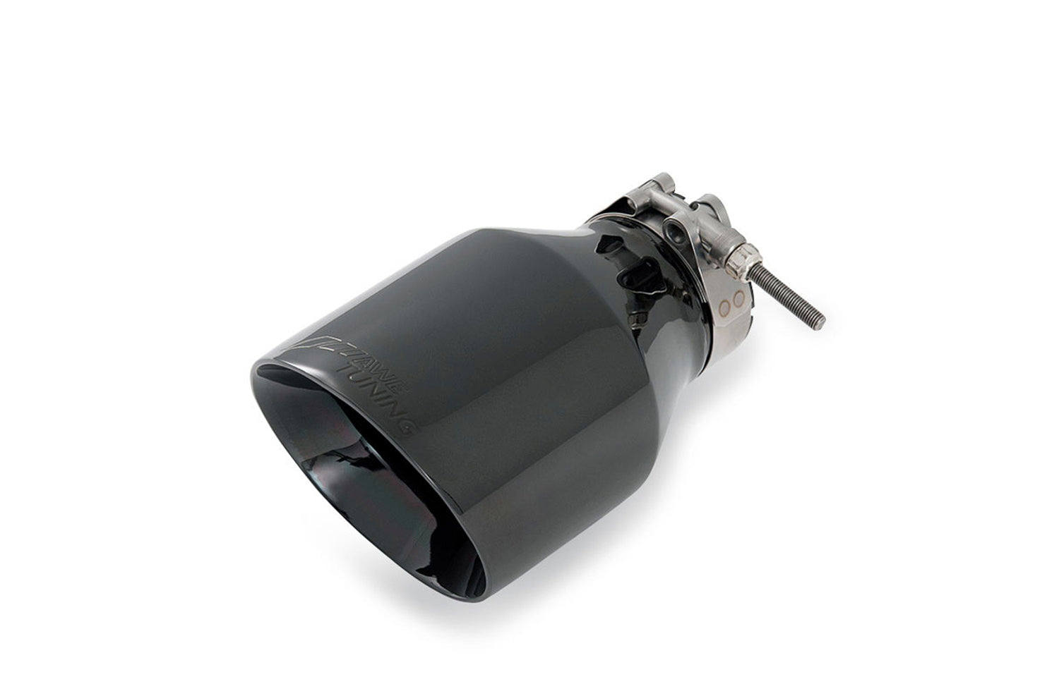 AWE Track Edition Exhaust for VW MK7.5 GTI - Diamond Black Tips - Close Up
