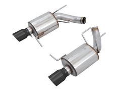 AWE Touring Edition Axle-back Exhaust for the S197 Ford Mustang GT - Diamond Black Tips - Primary