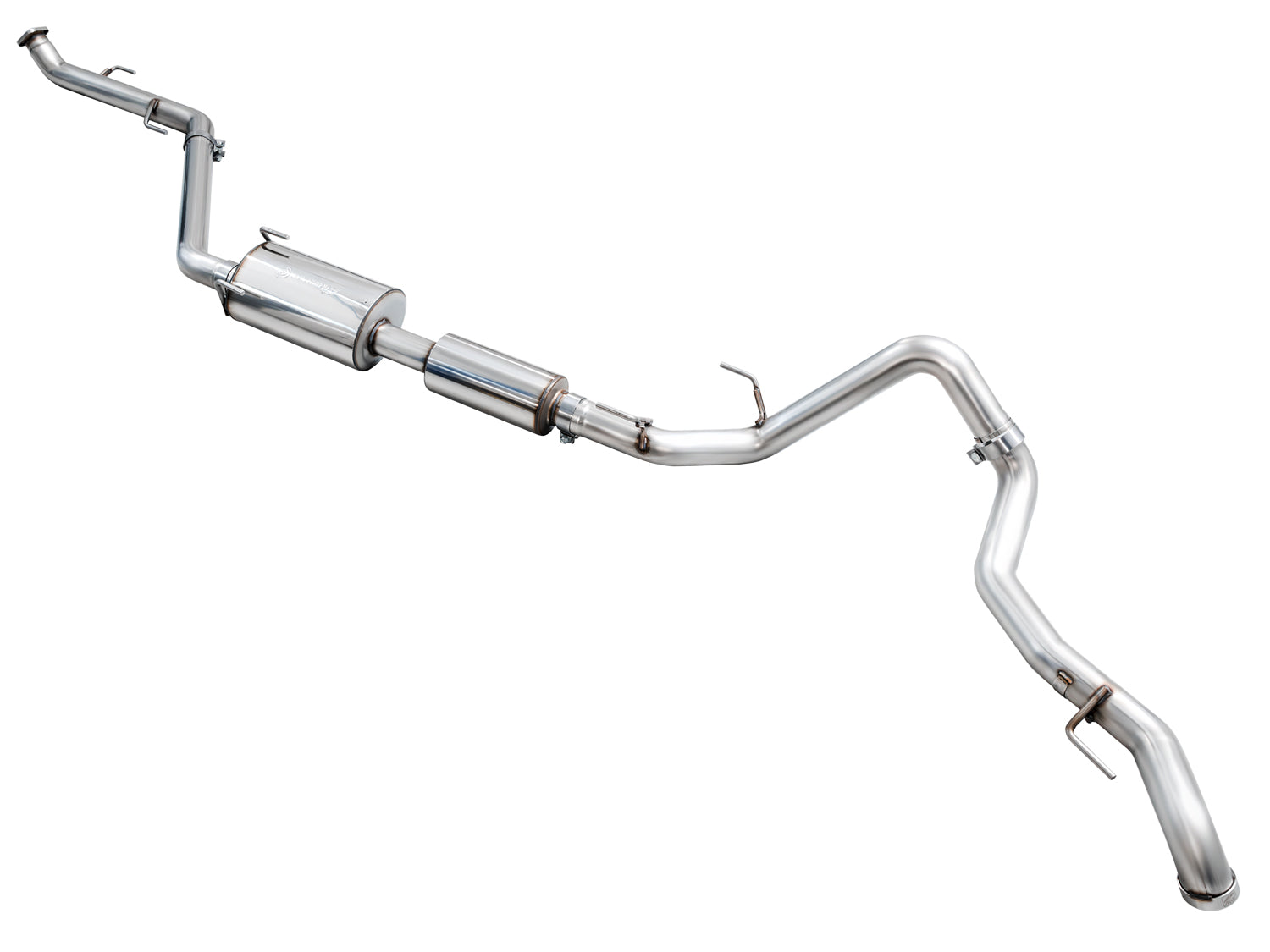 AWE 0FG Exhaust for 4th Gen Toyota Tacoma - BashGuard Only - out of package