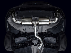 AWE Touring Edition Axle Back Exhaust for BMW G2X 330i/430i - Diamond Black - Mounted