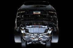 AWE Touring Edition Exhaust for Jeep Grand Cherokee SRT and Trackhawk - for use with stock tips - Mounted
