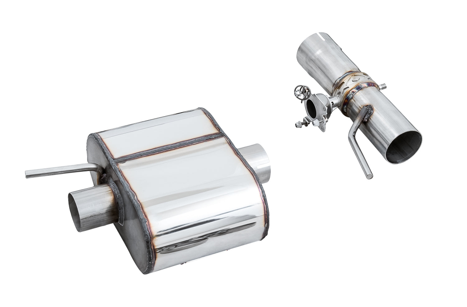AWE SwitchPath™ Exhaust for Audi 8V RS 3 - Diamond Black RS-style Tips - out of package