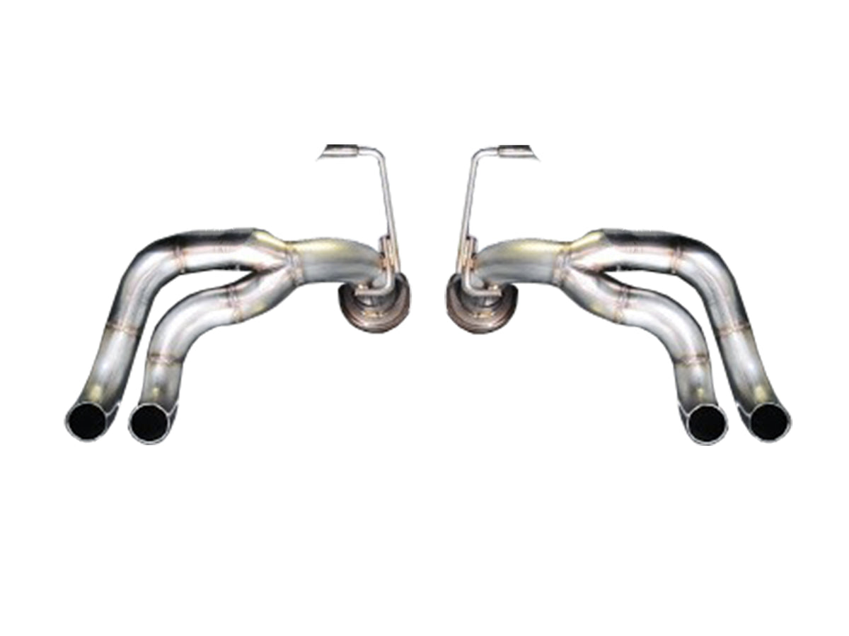 AWE Straight Pipe Exhaust for Audi R8 4.2L - Primary