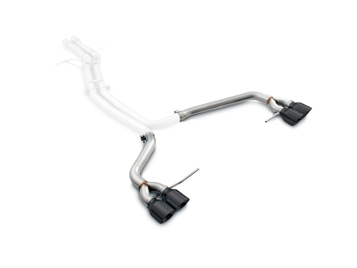 AWE Track Edition Axle-back Exhaust for Porsche Macan S / GTS / Turbo - Diamond Black 102mm Tips - Primary