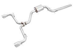AWE Track Edition Exhaust for VW MK7.5 GTI - Chrome Silver Tips - Primary