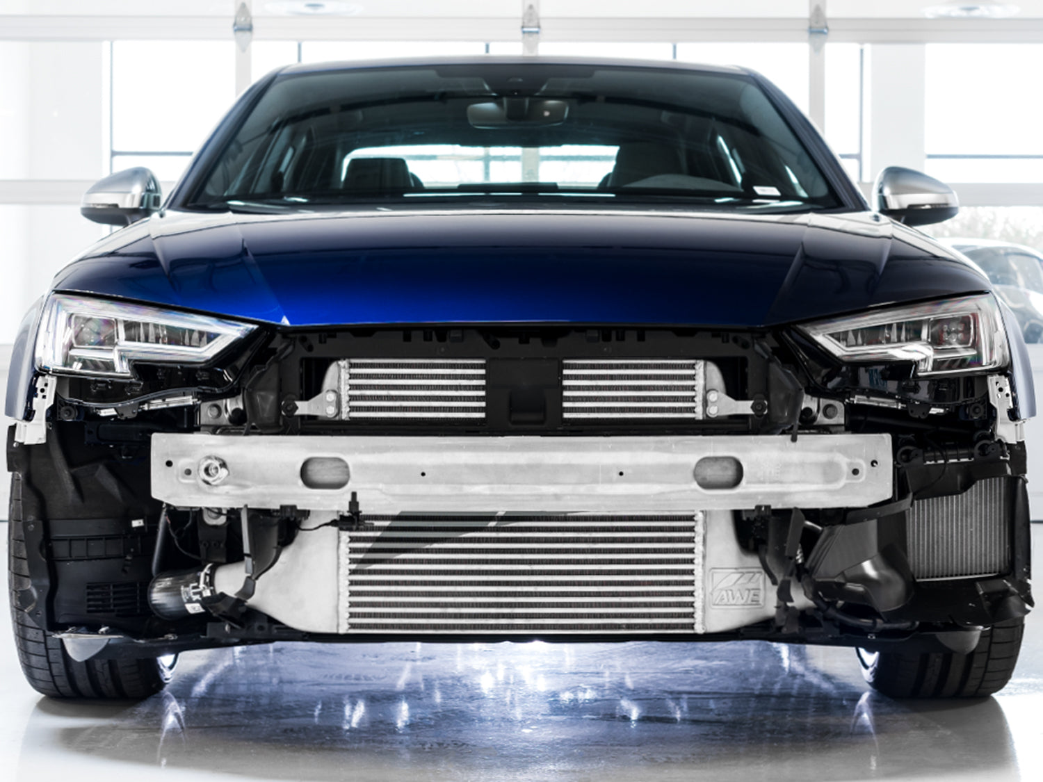AWE ColdFront™ Intercooler for the Audi B9 A4 / A5 2.0T & S4 / S5 3.0T - out of package