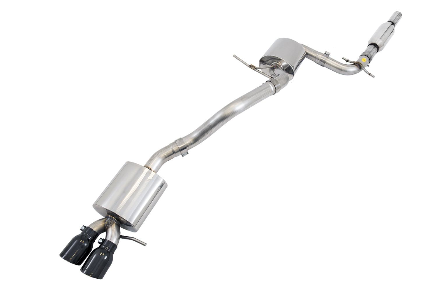 AWE Touring Edition Exhaust for MK5 Jetta, MK6 Sportwagen 2.5L - Diamond Black Tips - Primary