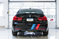AWE Touring Edition Axle Back Exhaust for BMW F3X 340i / 440i - Chrome Silver Tips (90mm) - Mounted